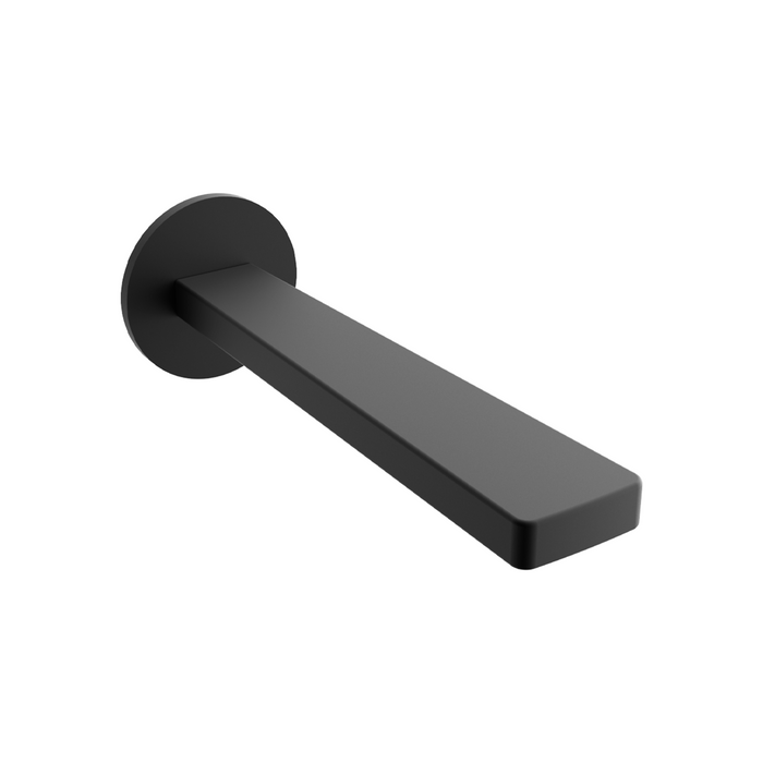 Armando Vicario Lago Bath Spout 194mm - Matt Black