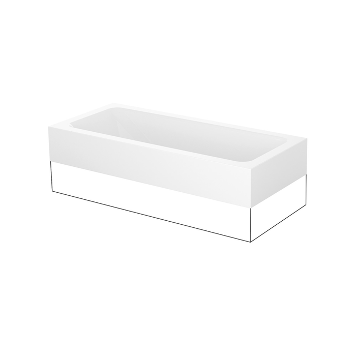 Bette One Highline Bath 1800 x 800 mm with waste