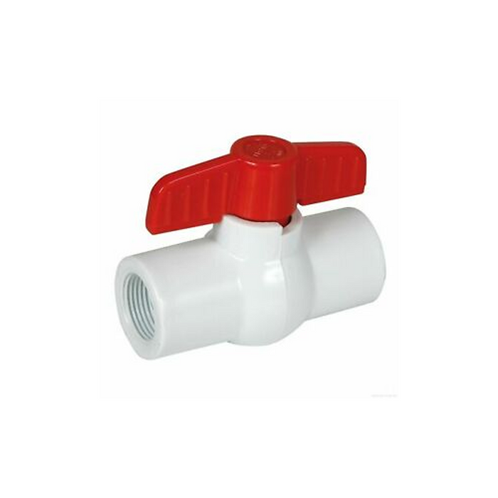 PVC Compact Ball Valve Threaded