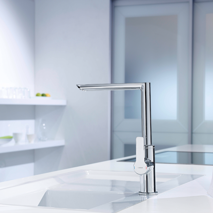 Hansa Ligna High Rise Kitchen Tap