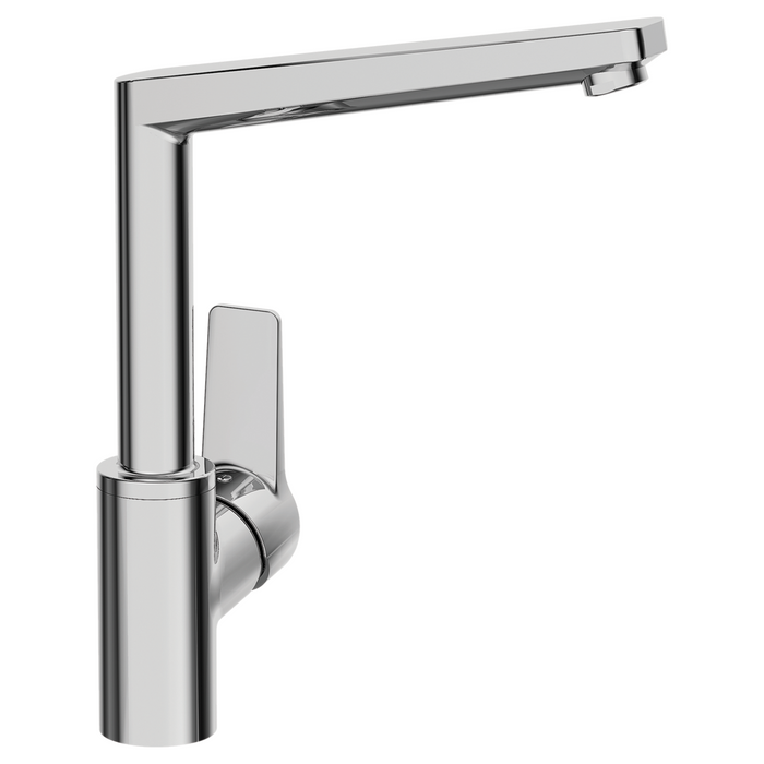 Hansa New Twist High Rise Kitchen Tap (Solid Handle)