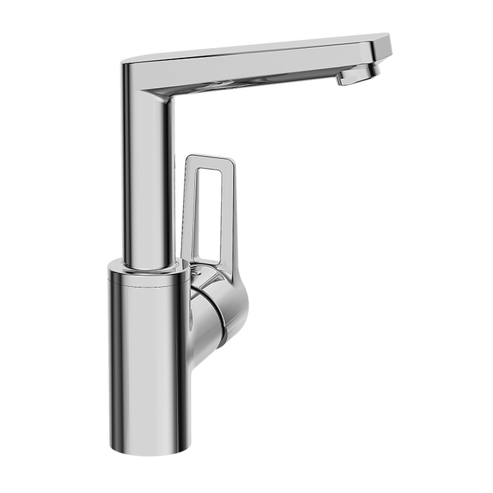 Hansa New Twist High Rise Swivel Basin Tap (Loop Handle)