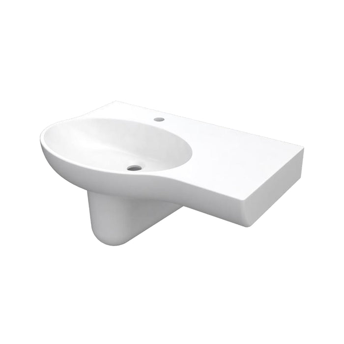 Marmorin Palermo Basin Left Hand Bowl 695x450x100 Kit