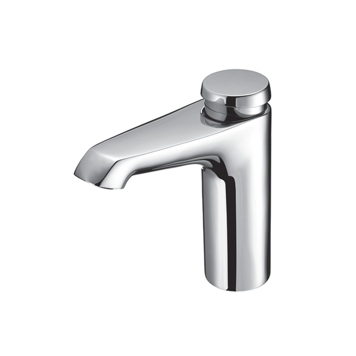 Schell XERIS SC-K Time Push Basin Tap (Cold/Premixed Water)