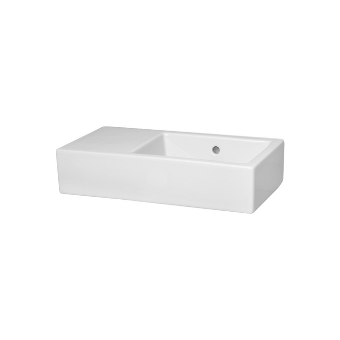 Vitra Arkitekt Wall Washbasin 600 x 300 RH 1 Tap Hole