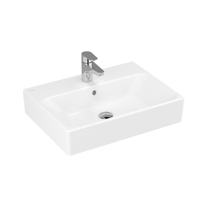 Vitra Nuo Wall Washbasin 600 x 440 x 125H 1 Tap Hole