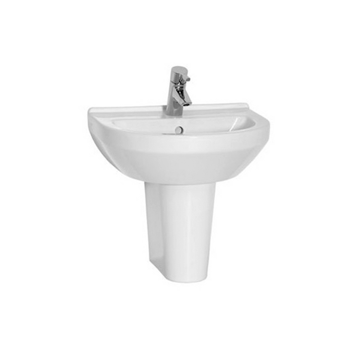 Vitra S50 D Washbasin 500mm 1 Tap Hole