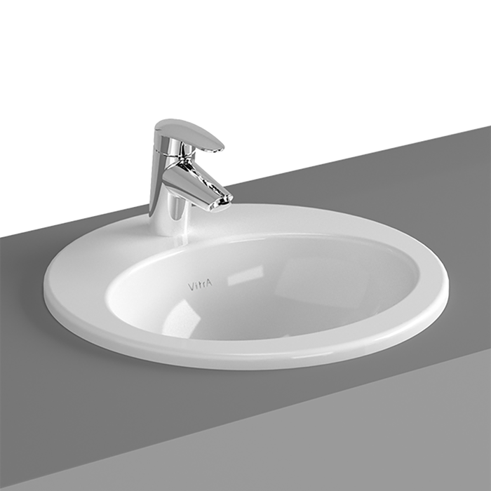 Vitra S20 Inset Washbasin 425 x 425 x 180H 1 Tap Hole