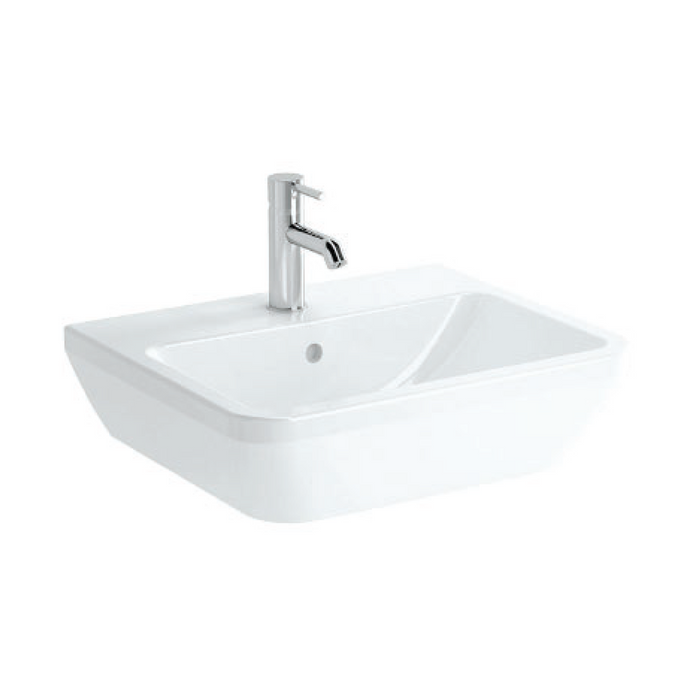 Vitra Integra Wall Washbasin 555 x 450 x 190H 1 Tap Hole