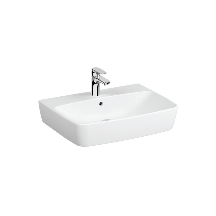 Vitra Shift Wall Washbasin 650mm 1 Tap Hole