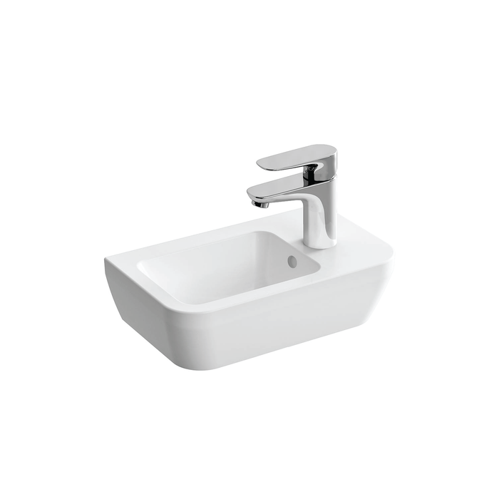 Vitra Integra Cloakroom Washbasin 370 x 220 x 110H RH 1 Tap Hole